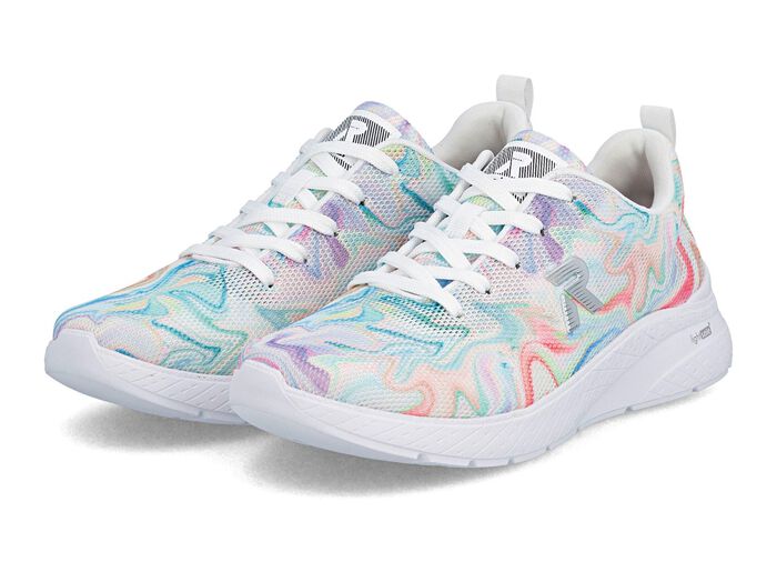 Rieker, snygga damsneakers med uttagbar fotb&auml;dd 